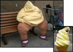 Ice-cream or Human?? Hard to Tell !!