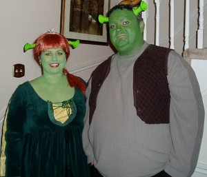 Shrek-Fiona Costume For Halloween